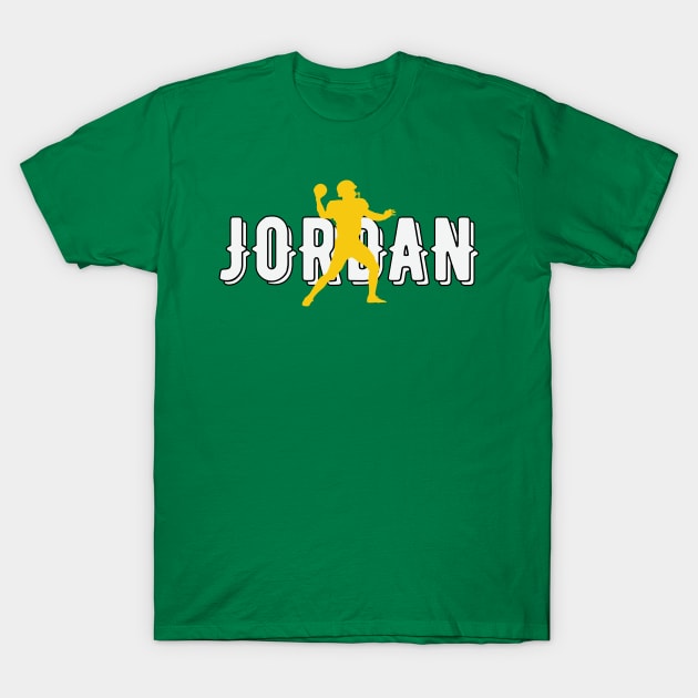 Rising Star: Green Bay Packers Jordan Love T-Shirt by Helen Morgan